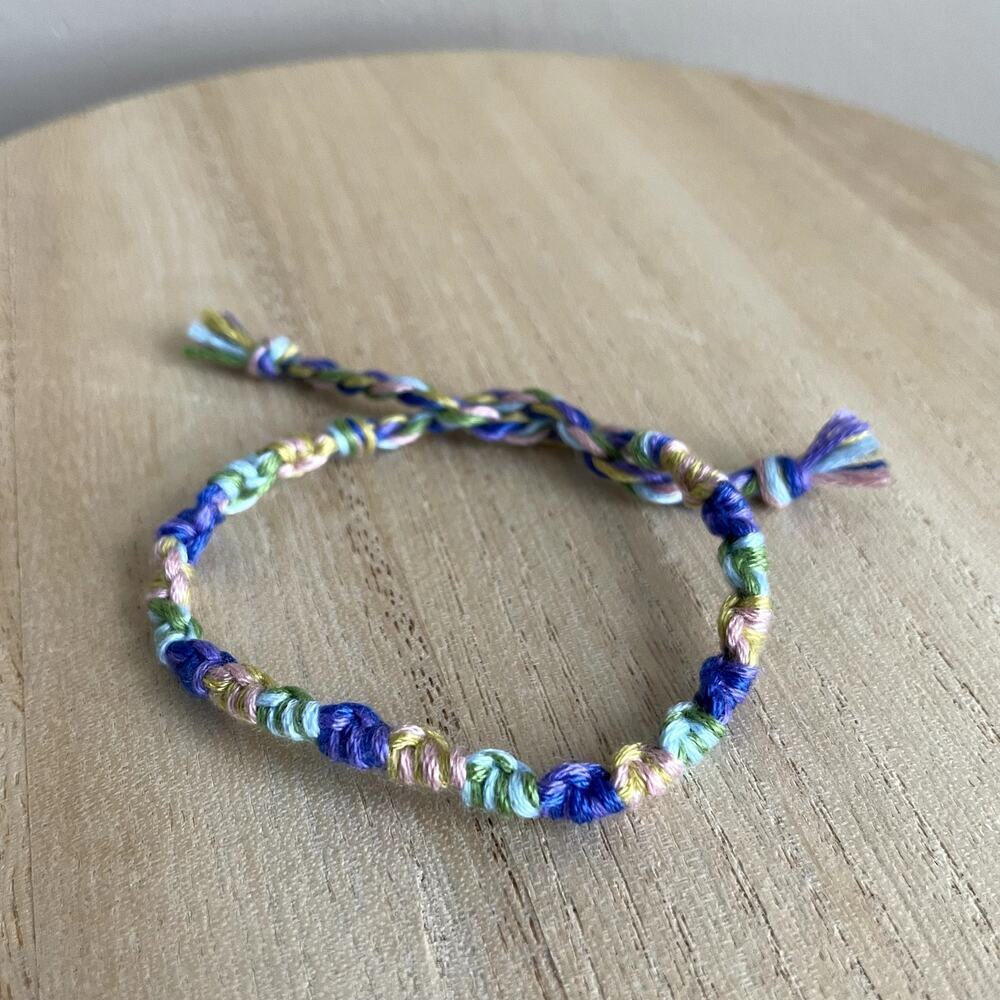 Vanille Bracelet anklet trendy comfortable tie embroidery thread woven gift